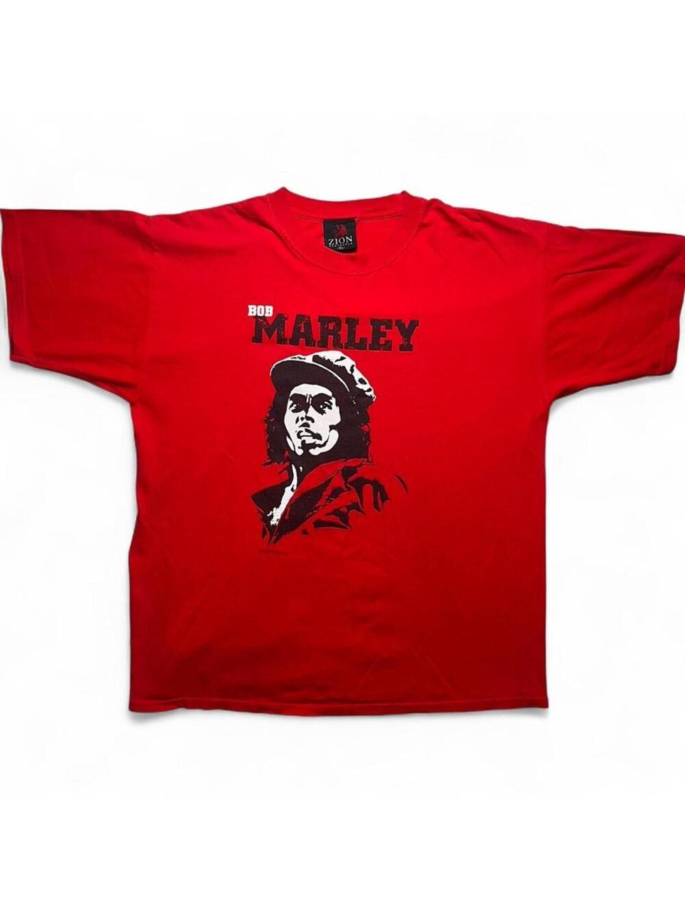 Vintage 2001 Bob Marley Che Guevara Style Zion Rootswear Reggae Band T-Shirt XL